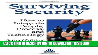 Best Seller Surviving Security:  How to Integrate People, Process, and Technology, Second Edition