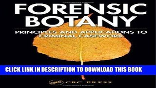 Best Seller Forensic Botany Free Read