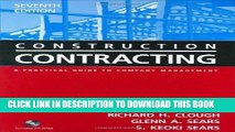Read Now Construction Contracting: A Practical Guide to Company Management , 7th Edition PDF Online