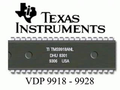 Modes graphiques pour TMS9918 et TMS9928