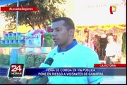 Feria gastronómica en vía pública pone en riesgo a visitantes en Gamarra