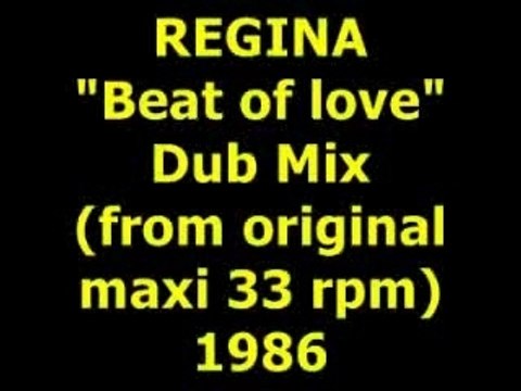 REGINA Beat of love Maxi 45 rpm