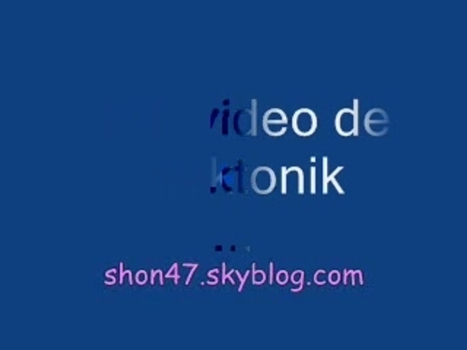 L'une des mes première video de TCK