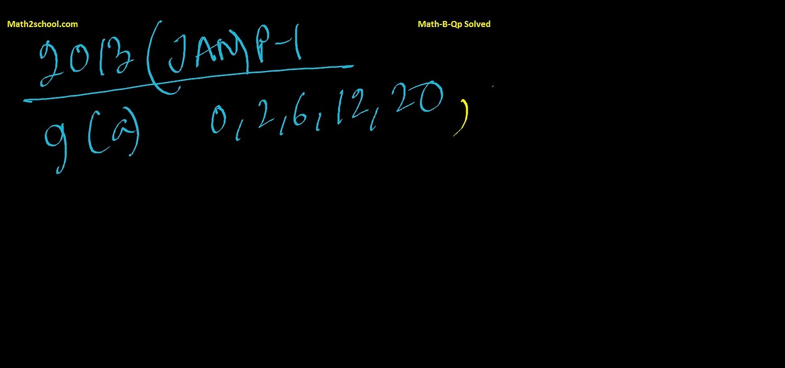 MathsB-QP-2013(Jan)-9