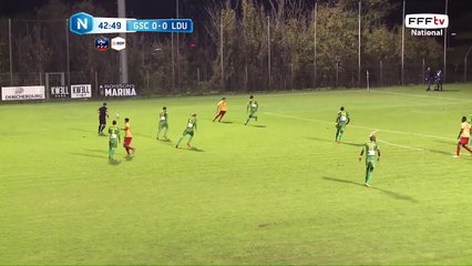 Centre dévié en corner