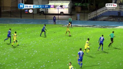 Carton Jaune pour le gardien de Dunkerque.