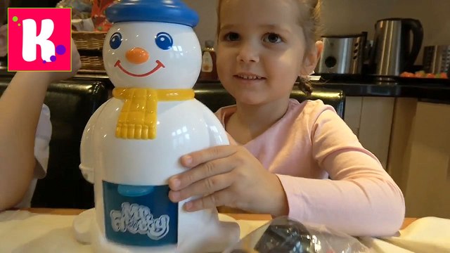 Катя и Макс делают ледяные конфетки Мороженое и шоколадный напиток новое видео канал 2016