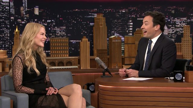Jimmy Fallon and Nicole Kidman Have Another Awkward Interview
