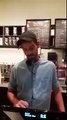 STARBUCKS: Employee REFUSES to write Trump on customers cup, calls cops becuz too traumatic.