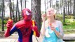 Supergirl Frozen Costume Party w/ Spiderman Jack Frost Joker Pranks & Funny Superhero