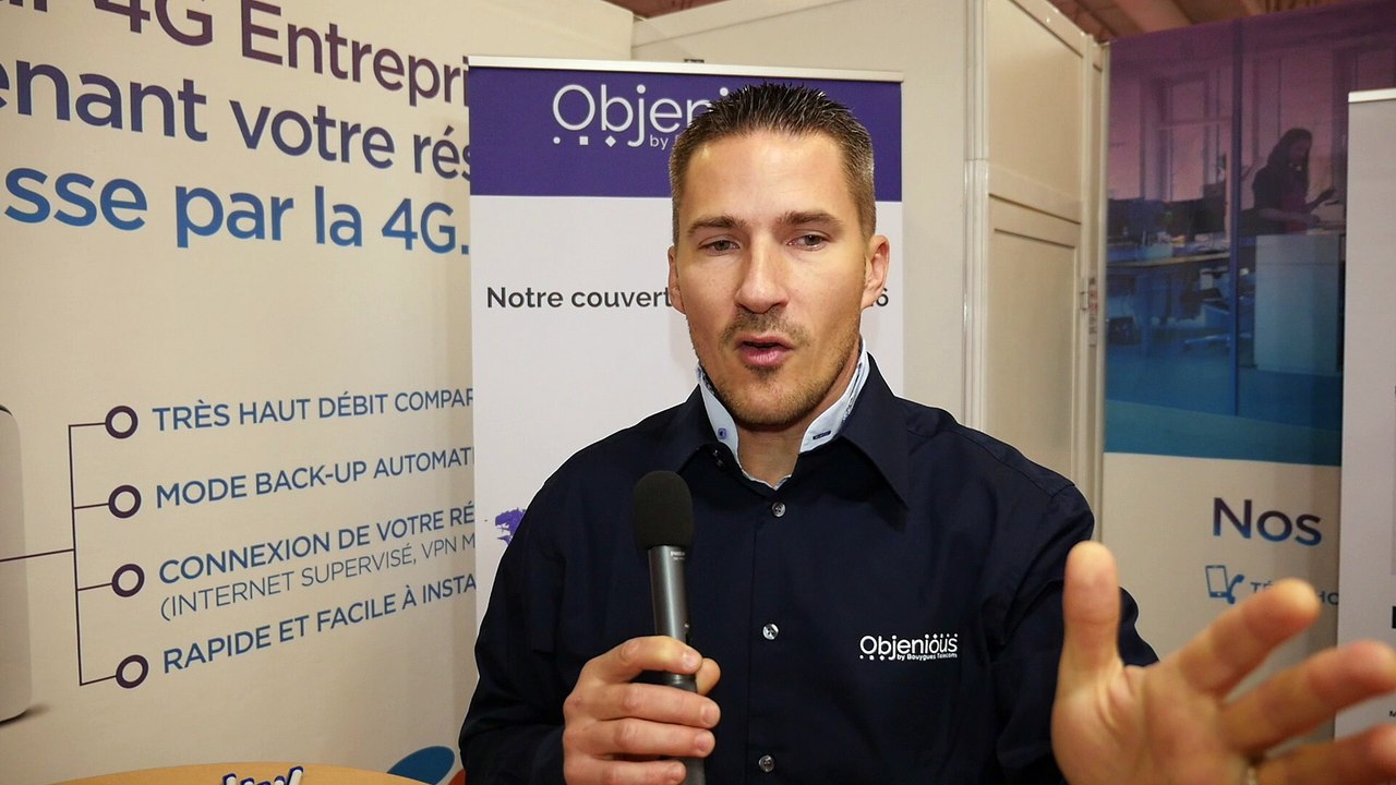 Présentation de la société Objenious sur Mobility for Business 2016