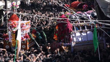 Karbala Taazia 9th Moharram 1438/2016 - Rohri