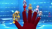 Finger Family Rhymes Robot Toys Cartoon | Robot Cartoon Finger Family Children Nursery Rhymes