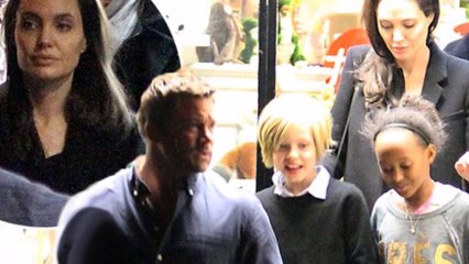 Brad pitt and Angelina jolie did Not fight on plane