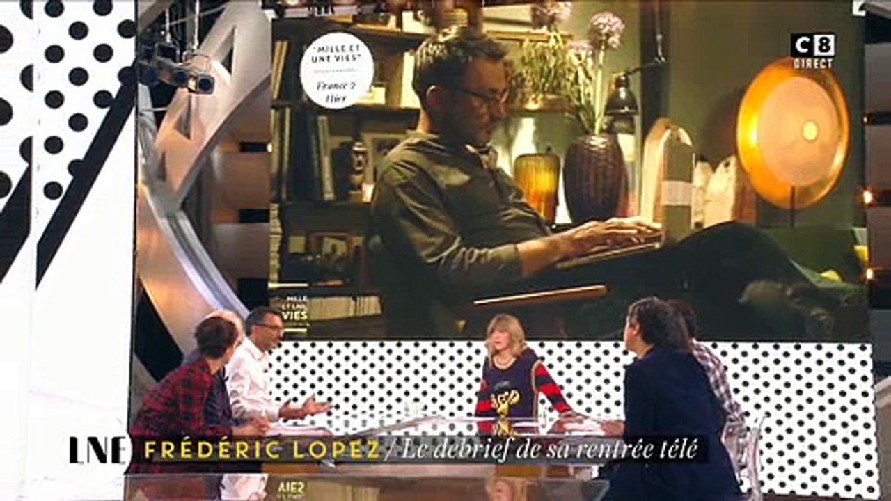 Frédéric Lopez évoque ses soucis d'audience dans "La nouvelle édition" sur C8 - Regardez