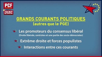 Soirée-débat « Enjeux européens »-Courants politiques et interactions