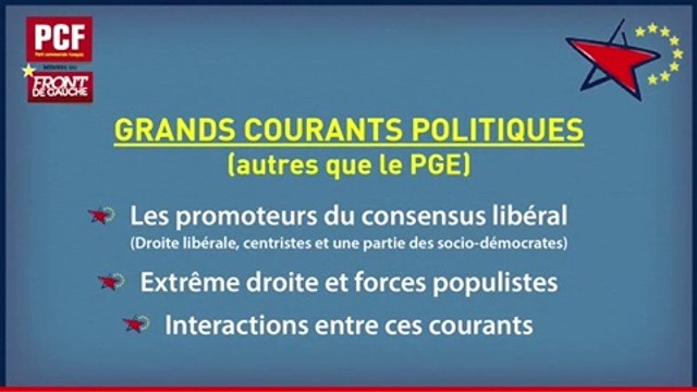 Soirée-débat « Enjeux européens »-Courants politiques et interactions