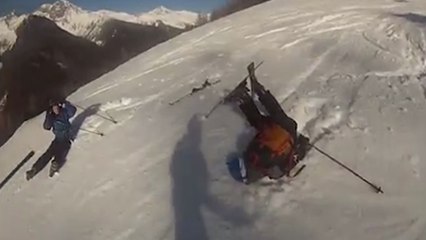 Fail - Ce mec a bien fait d'embarquer sa GoPro