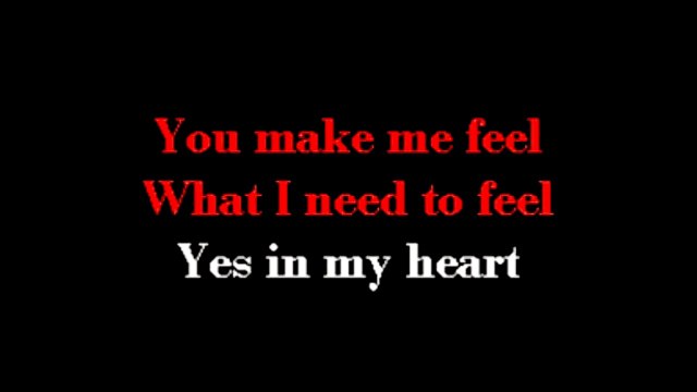 Sonique - It feels so good KARAOKE / INSTRUMENTAL