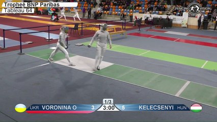 CdM SD Orléans - T64 Voronina (UKR) vs Kelecsenyi (HUN)