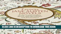 Best Seller Favorite Jane Austen Novels: Pride and Prejudice, Sense and Sensibility and Persuasion