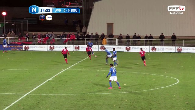 Frappe captée par le gardien