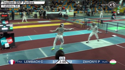 CdM SD Orléans - T64 Lembach (FRA) vs Zahonyi (HUN)