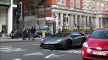 Amazing London supercars!! (P1, 918 Spyder, Bugatti, F12 TDF, LaFerrari, 3x Aventador SVs...