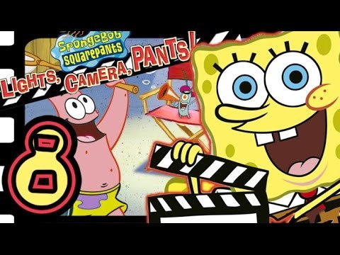 SpongeBob SquarePants: Lights, Camera, Pants! Walkthrough Part 8 (PS2, Gamecube, XBOX)