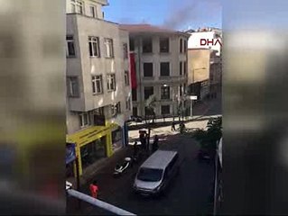 Kumkapı'da bulunan İl göç İdaresi'ne bağlı Geri Gönderme Merkezi'nde kalan yabancı uyruklular olay çıkardı