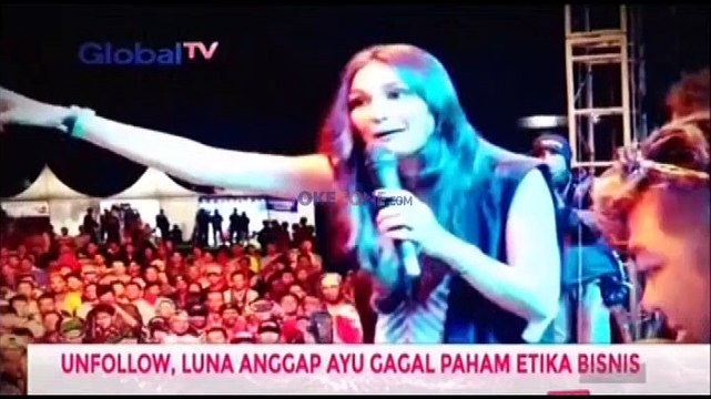 Luna Maya Anggap Ayu Ting Ting Gagal Paham Etika Bisnis
