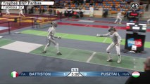 CdM SD Orléans - Pustai (HUN) vs Battiston (ITA)