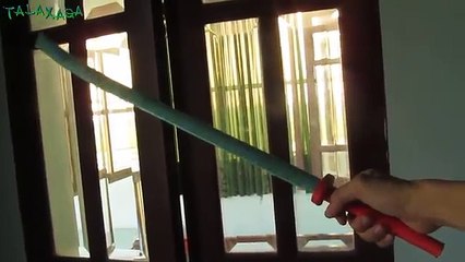 Cómo hacer una espada katana japonesa utilizando papel