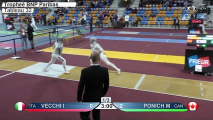 CdM SD Orléans - T32 Vecchi (ITA) vs Ponich (CAN)