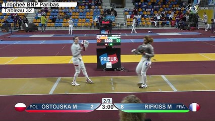 CdM SD Orléans - T32 Rifkiss (FRA) vs Ostojska (POL)