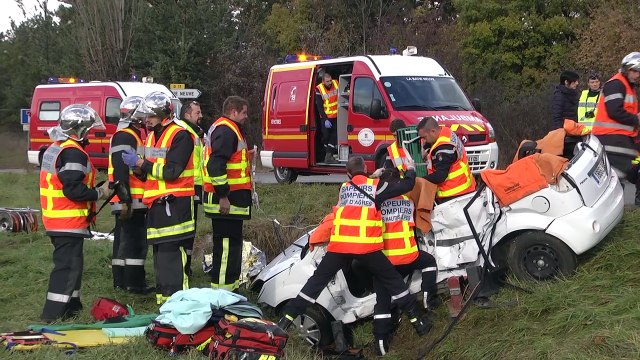 HAUTES-ALPES : ACCIDENT ENTRE DEUX VOITURES SUR LA BÂTIE NEUVE, 1 PERSONNE DÉSINCARCÉRÉE