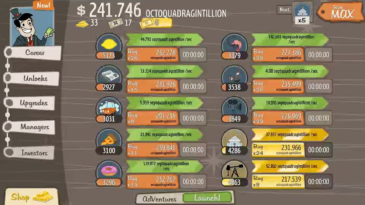 Adventure Capitalist lets play 13