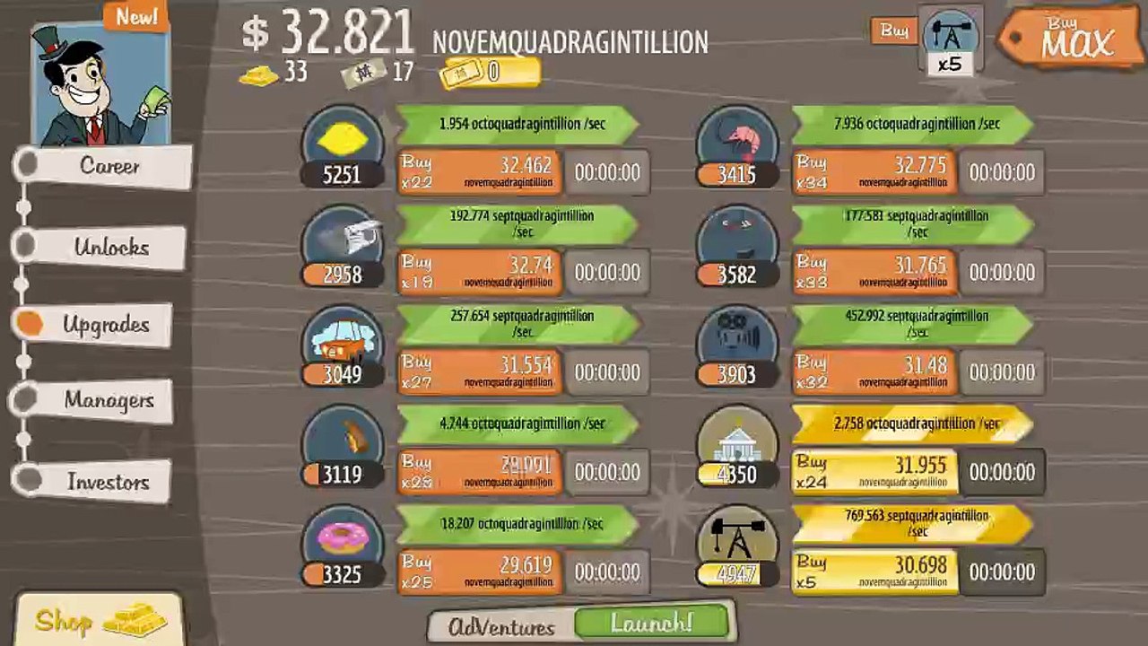 Adventure Capitalist lets play 15