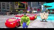 Farben Disney Lightning McQueen Cars für Kinder, Dinosaurier-Hulk-Spiderman-Cartoon Kinderzimmer Rhym