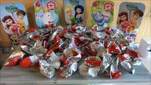 РАСПАКОВКА 24 ЯИЦ Киндер Сюрприз. The 24 EGGS UNBOXING Kinder Surprise. 24蛋UNBOXING孩子的惊喜。