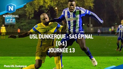 J13 : USL Dunkerque - SAS Épinal (0-1), le résumé