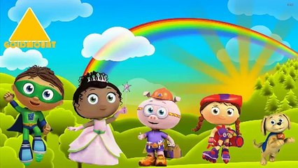 2D Video | Owl-Ratatouile-Super Why-Capsicum Finger Family Cartoons | Kids Song