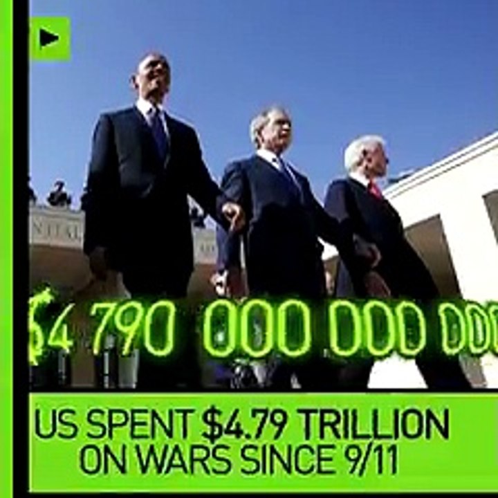 US spends $4.79 trillion on wars since 9/11