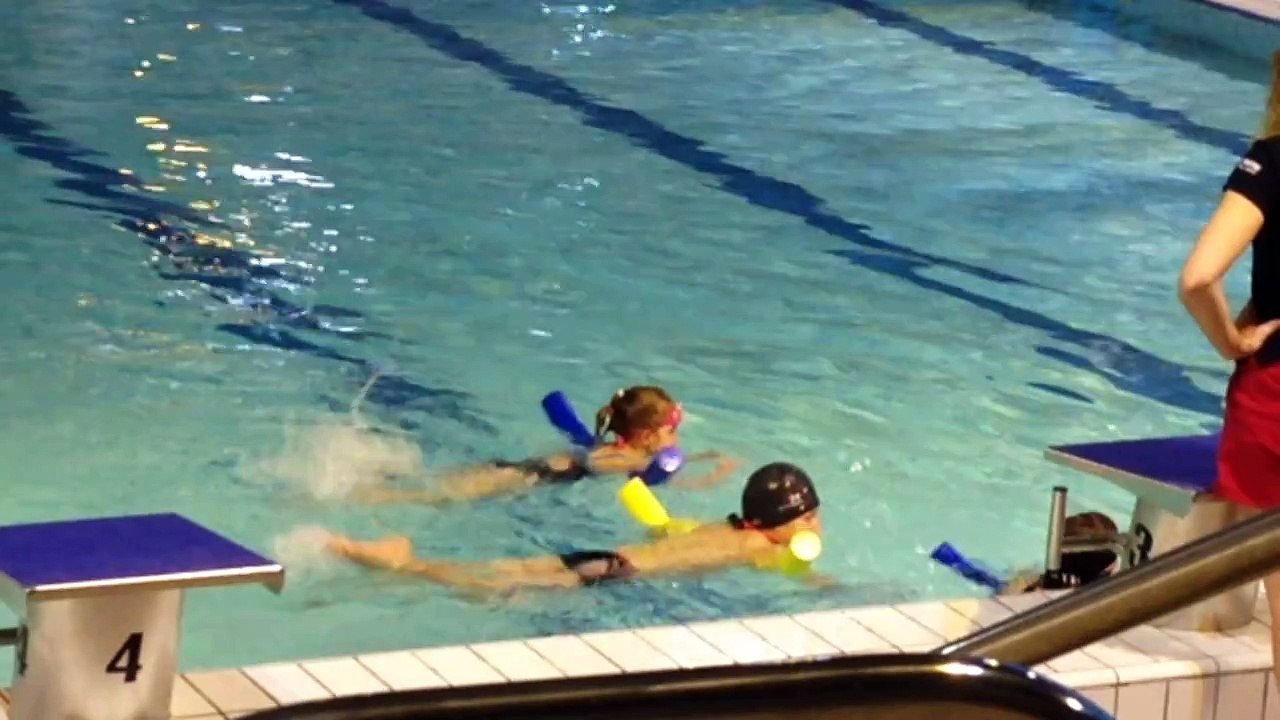 apprentissage natation Jeanne