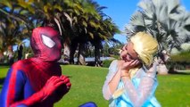 SPIDERMAN and FROZEN ELSA vs MALEFICENT vs VENOM - VODOO DOLL WITCHCRAFT - Funny superheroes