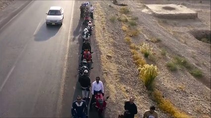 Balochistan Heavy Bikers Aerial Filming