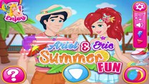 Ariel And Eric Summer Fun - Little Mermaid Video Games For Girls