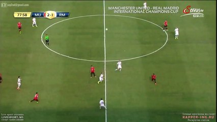 Cristiano Ronaldo AMAZING SKILLS vs Manchester United   Manchester United 3 1 Real Madrid