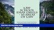 Big Deals  Law School Essay Drills - 10 Areas of Law: Criminal law Criminal Procedure Community