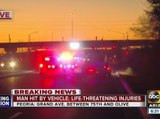 Man hit by vehicle in Peoria in life threatening condition